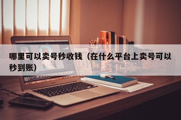 哪里可以卖号秒收钱（在什么平台上卖号可以秒到账）
