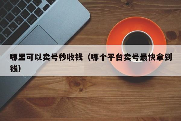 哪里可以卖号秒收钱（哪个平台卖号最快拿到钱）